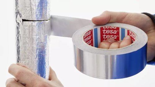 tesa® 60630 (50мм x 50м) Алюминиевая клейкая лента, 30 мкм