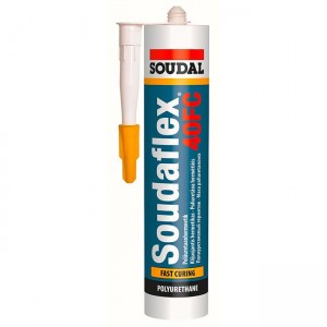 Клей-герметик полиуретановый SOUDAL Soudaflex 40 FC (картридж 300 мл)